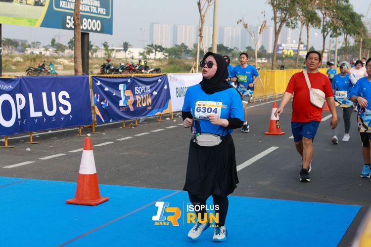 Race photo from ISOPlus Run 2024 Jakarta