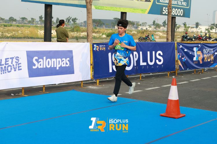 Race photo from ISOPlus Run 2024 Jakarta