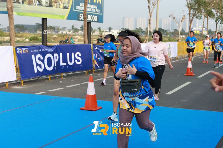 Race photo from ISOPlus Run 2024 Jakarta