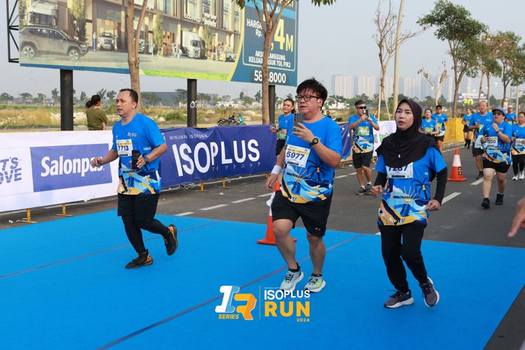 Race photo from ISOPlus Run 2024 Jakarta