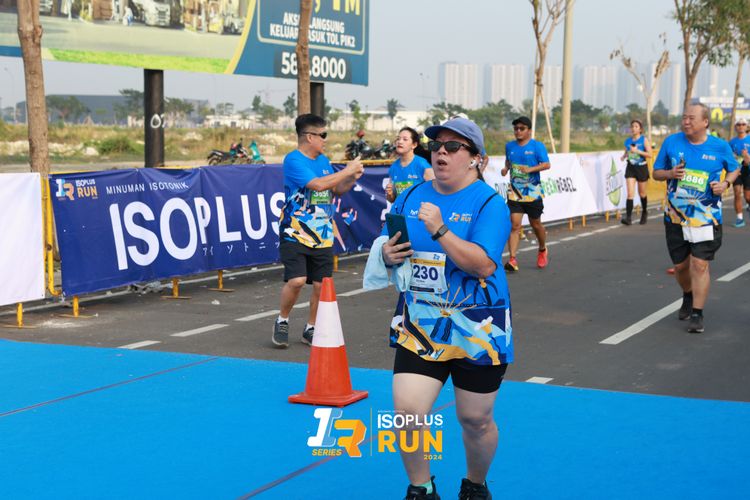 Race photo from ISOPlus Run 2024 Jakarta