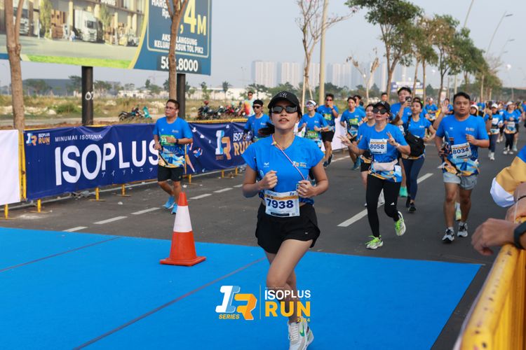 Race photo from ISOPlus Run 2024 Jakarta