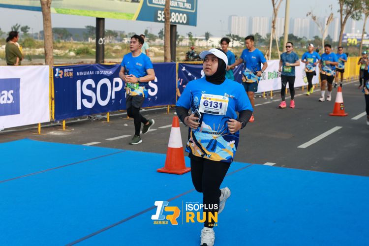 Race photo from ISOPlus Run 2024 Jakarta