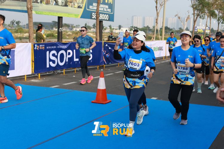 Race photo from ISOPlus Run 2024 Jakarta
