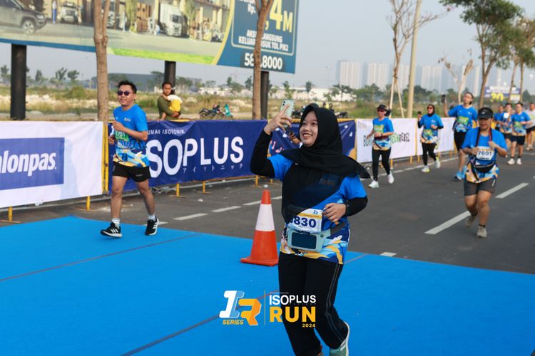 Race photo from ISOPlus Run 2024 Jakarta
