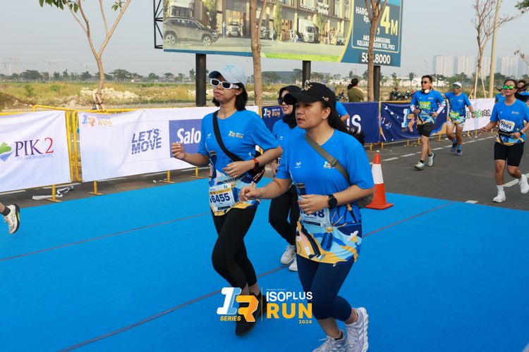 Race photo from ISOPlus Run 2024 Jakarta