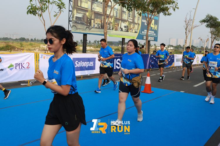 Race photo from ISOPlus Run 2024 Jakarta