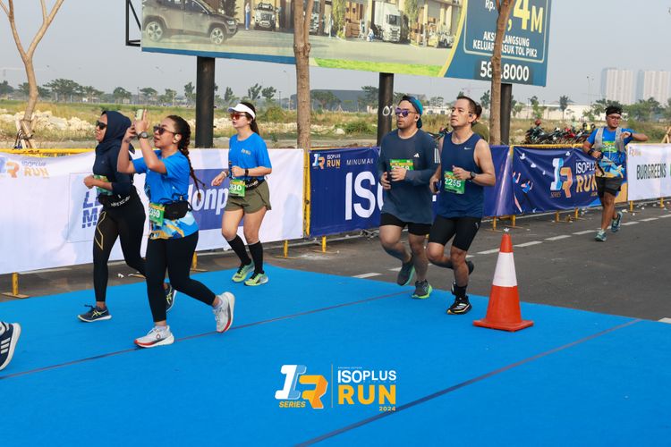 Race photo from ISOPlus Run 2024 Jakarta