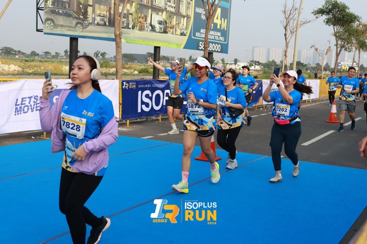 Race photo from ISOPlus Run 2024 Jakarta