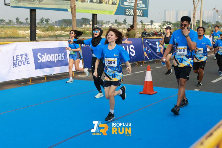Race photo from ISOPlus Run 2024 Jakarta