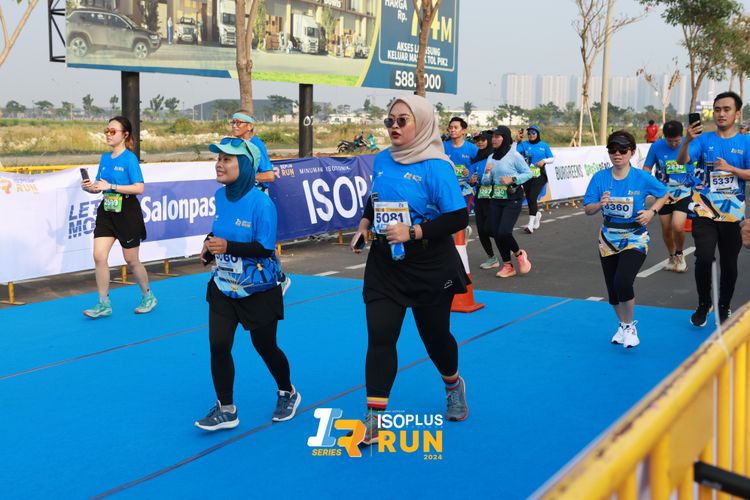 Race photo from ISOPlus Run 2024 Jakarta