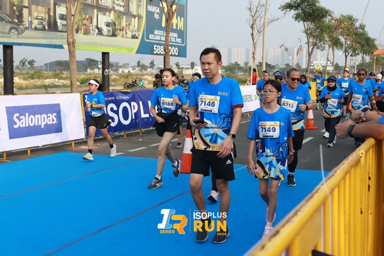 Race photo from ISOPlus Run 2024 Jakarta