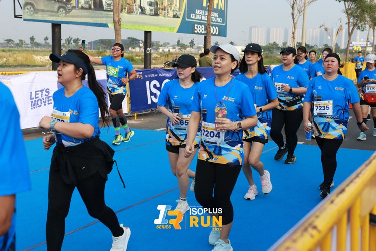 Race photo from ISOPlus Run 2024 Jakarta
