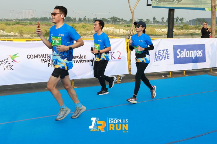 Race photo from ISOPlus Run 2024 Jakarta