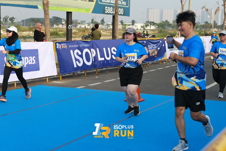 Race photo from ISOPlus Run 2024 Jakarta