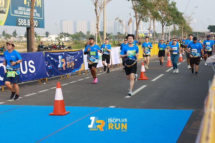 Race photo from ISOPlus Run 2024 Jakarta
