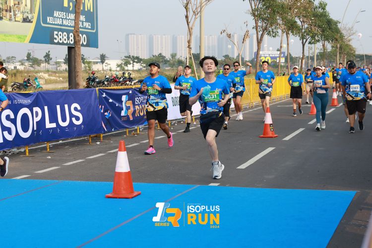 Race photo from ISOPlus Run 2024 Jakarta