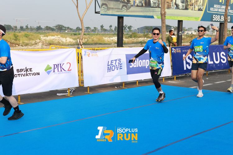 Race photo from ISOPlus Run 2024 Jakarta