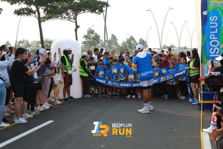 Race photo from ISOPlus Run 2024 Jakarta