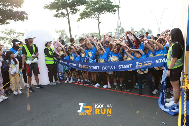 Race photo from ISOPlus Run 2024 Jakarta