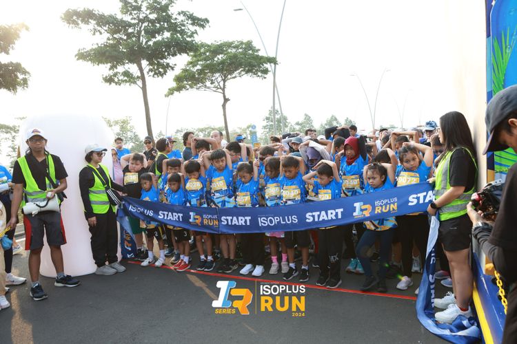 Race photo from ISOPlus Run 2024 Jakarta
