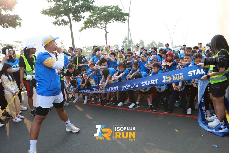 Race photo from ISOPlus Run 2024 Jakarta