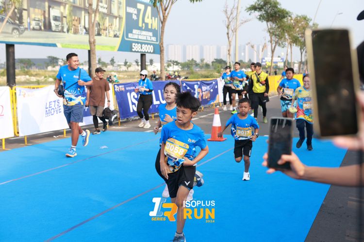 Race photo from ISOPlus Run 2024 Jakarta