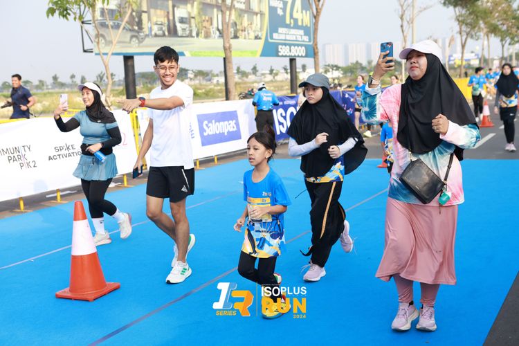 Race photo from ISOPlus Run 2024 Jakarta