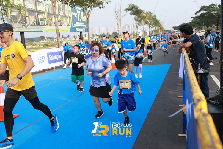 Race photo from ISOPlus Run 2024 Jakarta