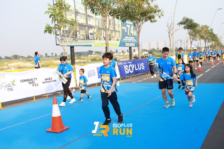 Race photo from ISOPlus Run 2024 Jakarta