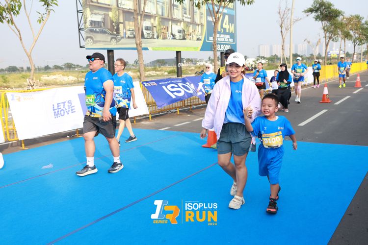 Race photo from ISOPlus Run 2024 Jakarta