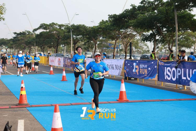 Race photo from ISOPlus Run 2024 Jakarta