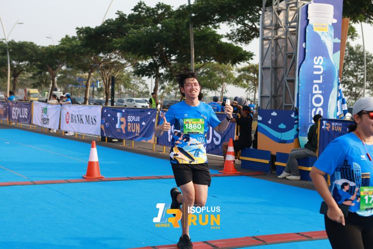Race photo from ISOPlus Run 2024 Jakarta