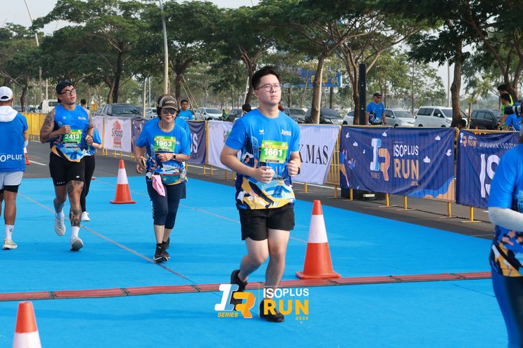 Race photo from ISOPlus Run 2024 Jakarta