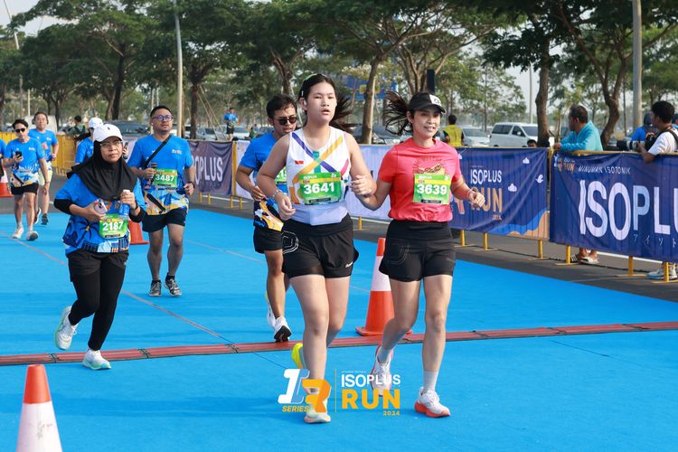 Race photo from ISOPlus Run 2024 Jakarta