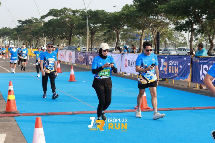 Race photo from ISOPlus Run 2024 Jakarta