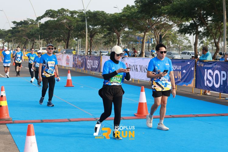 Race photo from ISOPlus Run 2024 Jakarta