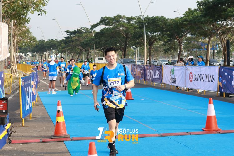 Race photo from ISOPlus Run 2024 Jakarta