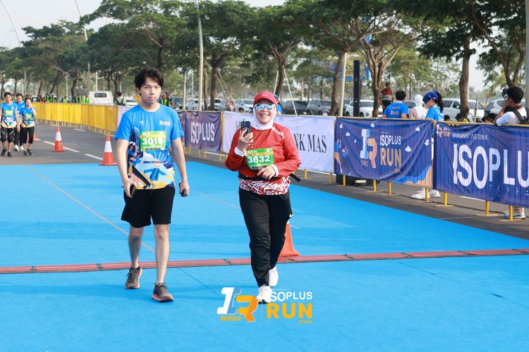 Race photo from ISOPlus Run 2024 Jakarta