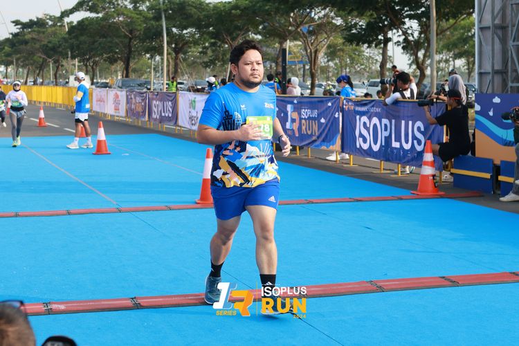 Race photo from ISOPlus Run 2024 Jakarta