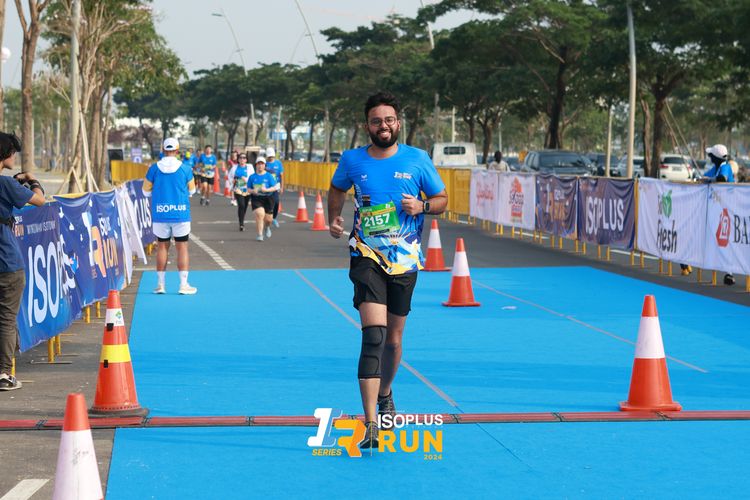 Race photo from ISOPlus Run 2024 Jakarta