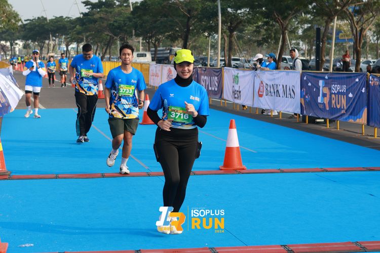 Race photo from ISOPlus Run 2024 Jakarta