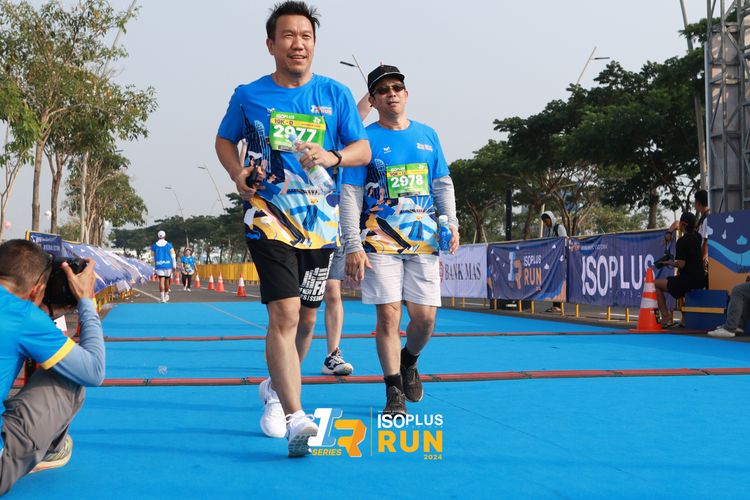 Race photo from ISOPlus Run 2024 Jakarta