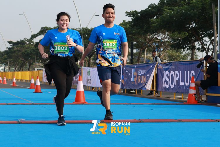 Race photo from ISOPlus Run 2024 Jakarta