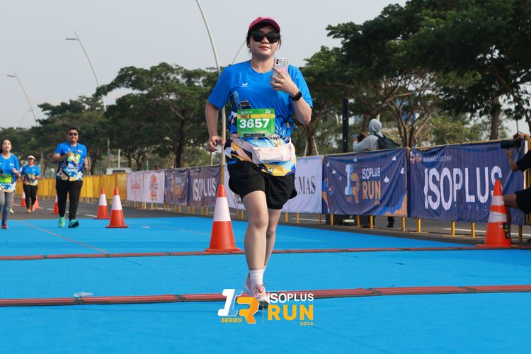 Race photo from ISOPlus Run 2024 Jakarta