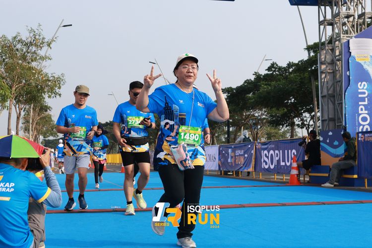 Race photo from ISOPlus Run 2024 Jakarta