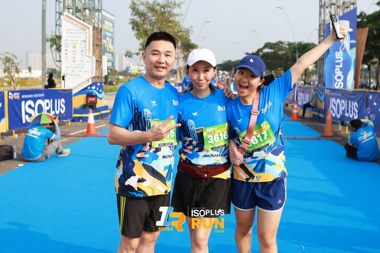 Race photo from ISOPlus Run 2024 Jakarta