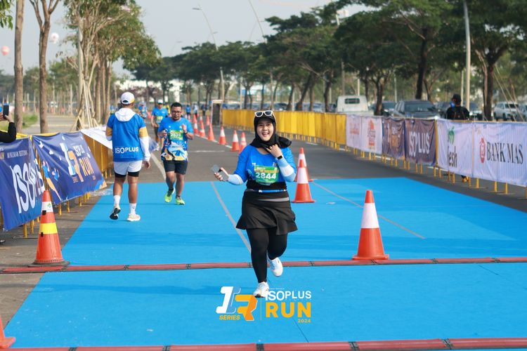 Race photo from ISOPlus Run 2024 Jakarta
