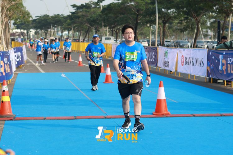 Race photo from ISOPlus Run 2024 Jakarta