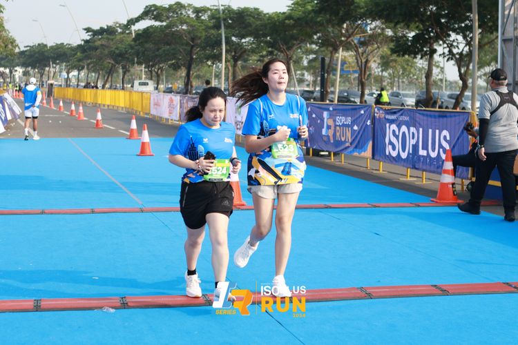 Race photo from ISOPlus Run 2024 Jakarta